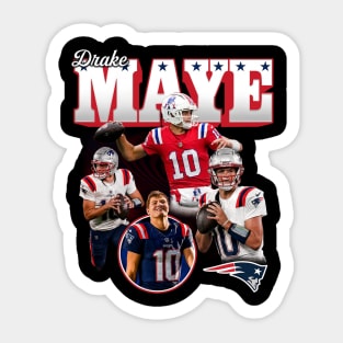drake-maye Sticker